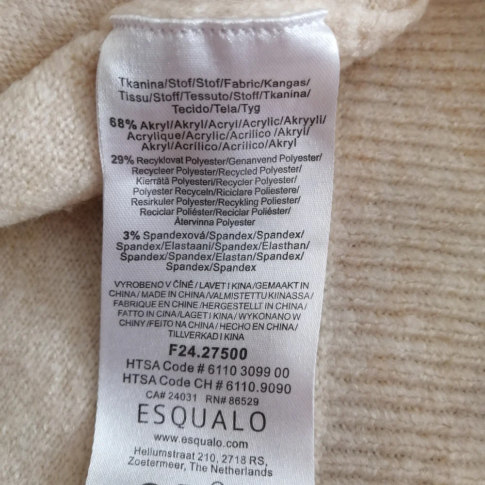 ESQUALO Beige Sweater XS - Picture 7 of 8